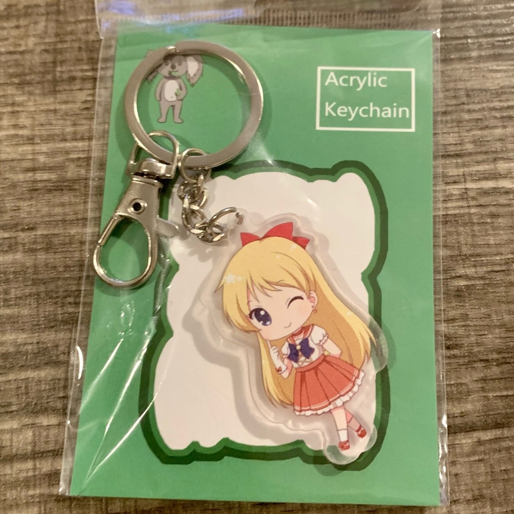Sailor Moon: Sailor Venus Charm Keychain